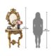design-toscano-madame-antoinette-wall-console-table-and-salon-mirror-ky924