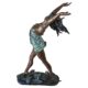 Design Toscano Nymph Dancing on Lilies Cast Bronze Garden Statue KW29420 - Image 2