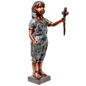 design-toscano-olivias-roses-flower-girl-cast-bronze-garden-statue-dk2799