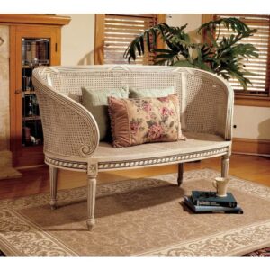 design-toscano-parisian-oval-rattan-settee-af1316