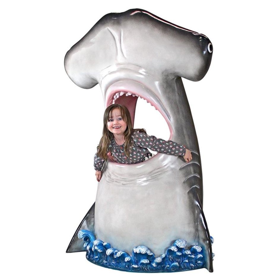 images design-toscano-peek-a-boo-hammerhead-shark-photo-op-statue-ne140045