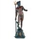 Design Toscano Poseidon God of the Sea Cast Bronze Garden Statue DD3123