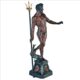 Design Toscano Poseidon God of the Sea Cast Bronze Garden Statue DD3123 - Image 2