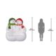 Design Toscano Powder Pals Holiday Snowman Photo Op Sculptural Bench NE160250 - Image 7