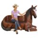 Design Toscano Saddle-Up Horse Photo Op Sculptural Bench NE130004 - Image 2