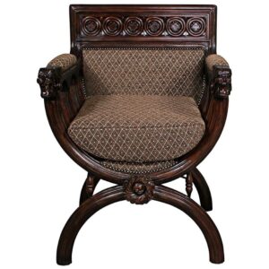 design-toscano-san-lorenzo-renaissance-cross-frame-chair-af51248