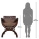 design-toscano-san-lorenzo-renaissance-cross-frame-chair-af51248