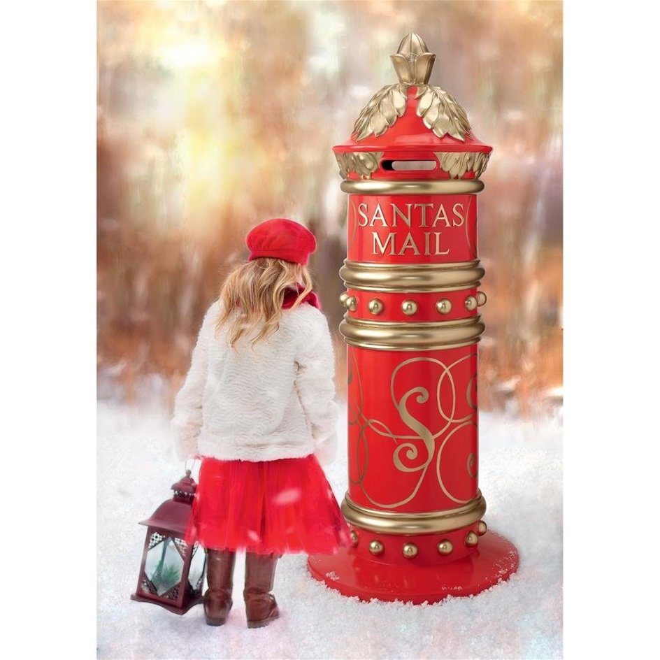 images design-toscano-santa-north-pole-holiday-mailbox-ne150239