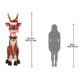 design-toscano-santa-red-nosed-christmas-reinder-statue-sittng-giant-ne140003