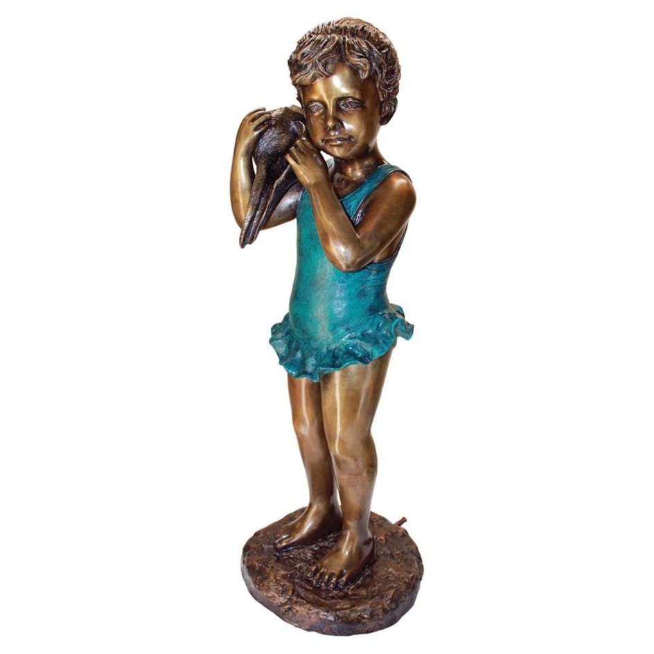 images design-toscano-sea-shell-sounds-standing-girl-cast-bronze-garden-statue-pn6572