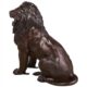 Design Toscano Sentinel Lion Cast Bronze Garden Statue: Right DK25052 - Image 2