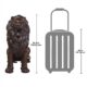 Design Toscano Sentinel Lion Cast Bronze Garden Statue: Right DK25052 - Image 3
