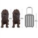 Design Toscano Sentinel Lion Cast Bronze Garden Statue: Set of Two DK92505 - Image 4