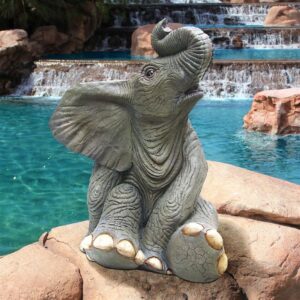 design-toscano-sitting-baby-elephant-garden-statue-ne80158