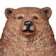 Design Toscano Sitting Pretty Oversized Brown Bear Statue with Paw Seat NE130011 - Image 9