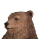 Design Toscano Sitting Pretty Oversized Brown Bear Statue with Paw Seat NE130011 - Image 14