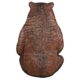 Design Toscano Sitting Pretty Oversized Brown Bear Statue with Paw Seat NE130011 - Image 5