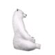 Design Toscano Sitting Pretty Oversized Polar Bear Statue with Paw Seat NE130086 - Image 3