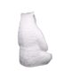 Design Toscano Sitting Pretty Oversized Polar Bear Statue with Paw Seat NE130086 - Image 4
