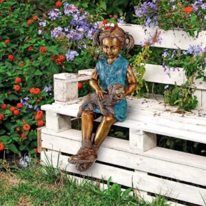 design-toscano-sitting-savannah-girl-with-dog-cast-bronze-garden-statue-pn6341