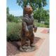Design Toscano Standing Black Bear Cast Bronze Garden Statue PN5862