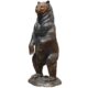 Design Toscano Standing Black Bear Cast Bronze Garden Statue PN5862 - Image 3