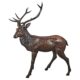 Design Toscano Standing Deer Buck Cast Bronze Garden Statue PB1096 - Image 3