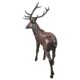 Design Toscano Standing Deer Buck Cast Bronze Garden Statue PB1096 - Image 4