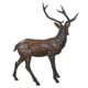Design Toscano Standing Deer Buck Cast Bronze Garden Statue PB1096 - Image 5