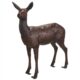 Design Toscano Standing Doe Deer Cast Bronze Garden Statue DK26832
