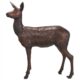 Design Toscano Standing Doe Deer Cast Bronze Garden Statue DK26832 - Image 2