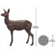 Design Toscano Standing Doe Deer Cast Bronze Garden Statue DK26832 - Image 4