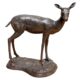 Design Toscano Standing Mother Doe Deer Cast Bronze Garden Statue AS223681 - Image 2