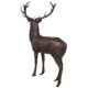 Design Toscano Standing Stag Deer Cast Bronze Garden Statue DK26831 - Image 3