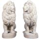 Design Toscano Stately Chateau Lion Sentinel Garden Statues: Set of Left and Right NE9160274 - Image 3