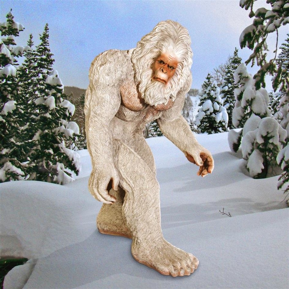 images Design Toscano The Abominable Snowman Life-Size Yeti Statue NE5110119 - Image 1