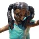 Design Toscano The Adventure, Boy and Girl on Log Cast Bronze Garden Statue PN7064 - Image 5