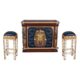 Design Toscano The Altar of Tenenit Egyptian Bar with Two Barstools NE36342