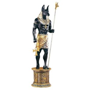 design-toscano-the-egyptian-grand-ruler-collection-life-size-anubis-statue-atop-a-temple-column-mount-ne23262