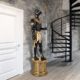 design-toscano-the-egyptian-grand-ruler-collection-life-size-horus-statue-atop-a-temple-column-mount-ne23462