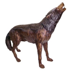 design-toscano-the-howl-of-the-wild-wolf-cast-bronze-garden-statue-kw94082