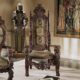 Design Toscano The Lord Raffles Lion Throne Chair AF1038