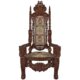 Design Toscano The Lord Raffles Lion Throne Chair AF1038 - Image 2