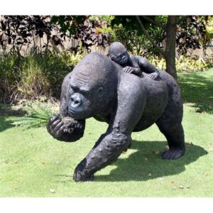 design-toscano-the-lowland-gorillas-mother-&child-great-ape-statue-ne100050