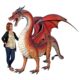 Design Toscano The Red Welsh Dragon Statue: Giant NE100043