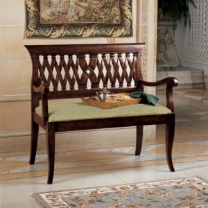 design-toscano-the-wren-mahogany-bench-af1333