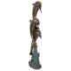 Design Toscano Triple Leaping Dolphins Cast Bronze Garden Statue AS23142 - Image 3