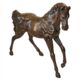 Design Toscano Trotting Thoroughbred Horse Cast Bronze Garden Statue AS23232 - Image 3