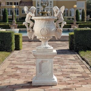 design-toscano-versailles-cherub-urn-and-plinth-ne867001