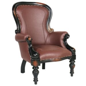 design-toscano-victorian-rococo-faux-leather-wing-chair-af71118